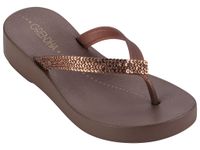 Sandalia Mujer Bronce Comfort Grendha