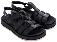 Sandalia Mujer Negro Conectada 357 Zaxy