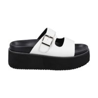 Sandalia Mujer Blanco Nida Police