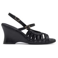 Sandalia Mujer Negro Luciana Piccadilly