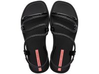 Sandalia Niña Negro/Glitter Solar Mais Ipanema