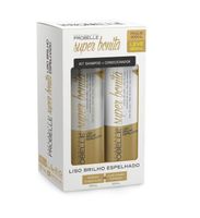 KIT SHAMPOO + ACONDICIONADOR LISO BRILLO ESPEJADO SUPER BONITA