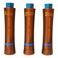 KIT ALISADO BRAZILIAN CACAU MAR BEAUTY 500ML