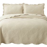 Quilt Sherpa Superking Paris Liso Crudo