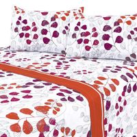 Juegos de Sabanas 144 Hilos King Amanda Terracota