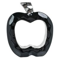 Figura Decorativa Manzana Boston Negra