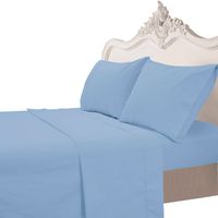 Juego de Sabanas 200 Hilos Lisa Indigo 1,5 Plaza