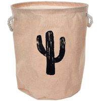 Cesta Decorativa Para Ropa Cactus