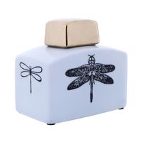 Anfora Decorativa Libelulas