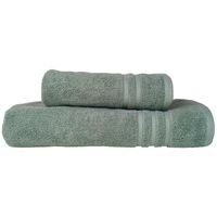 Juego de Toallas de Baño Grecco Verde Bahía