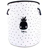 Cesta Decorativa Para Ropa Piña Smile