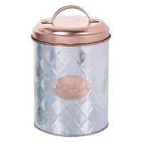 Envase Decorativo para Café Liverpool con Tapa