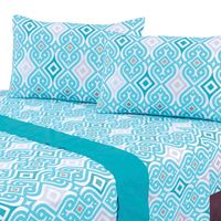 Juego de Sabanas 144 Hilos Morocco Petroleo King