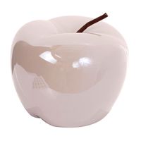 Figura Decorativa Manzana Palau Crema