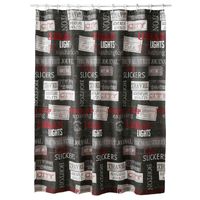 Cortina de Baño Diseño Urban sin Forro