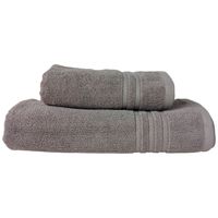 Juego de Toallas de Baño Grecco Gris