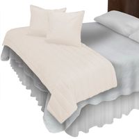 Piecera Con Fundas Velvet Crudo Reversible