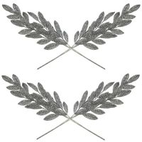 Set 4 Ramas Navideñas Silver 79 Cms.