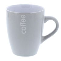 Tazón Decorativo Coffee Gris Perla