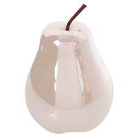 Figura Decorativa Pera Palau Crema