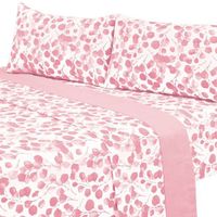 Juego de Sabanas 144 Hilos King Fiama Palo Rosa