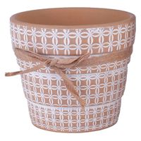 Maceta Decorativa Cuadrille Terracota