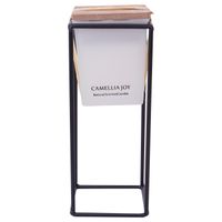 Vela Decorativa Con Aroma Base Square Mediana