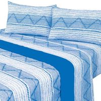 Juego de Sábanas 144 Hilos King Napoli Blue