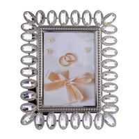 Porta Retrato Decorativo Verdún Silver Rectangular