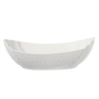 Fuente Decorativa Porcelana Marina Blanca