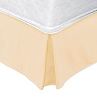 Faldón 144 hilos Clásico Liso 1 Plaza Beige