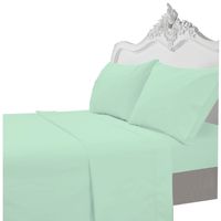 Juego de Sabanas 200 Hilos Lisa Esmeralda Superking