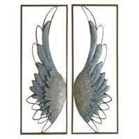 Set Placas Murales Decorativas Angeles