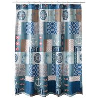 Cortina de Baño Diseño Marina sin Forro