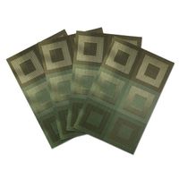 Set 4 Individuales Decorativo Boston Verde