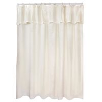 Juego de Cortina para Baño 6 Pzas Broderie Beige