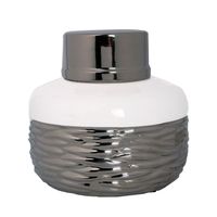 Anfora Decorativa Marsella Silver Ancha