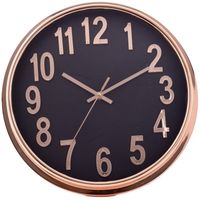 Reloj Mural Decorativo Bourges Black