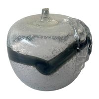 Figura Decorativa Manzana Jupiter Gris