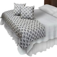 Piecera Con Fundas Sk Aspen Grafito Reversible