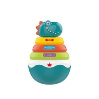 Juguete Interactivo Apilable Dinosaurio Multicolor