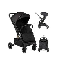 Coche de Bebé Reversible Maleta SunCover Negro - BABYMINE