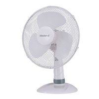 Ventilador de Sobremesa 12"" 40W MGTF12B Blanco Master-G