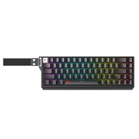 Teclado Mecánico Gamer Compacto RGB KB922LB Negro Havit