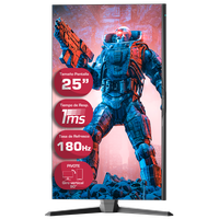 Monitor Gamer 25"" FHD IPS Pivote 90 180Hz 1Ms MGMG2540