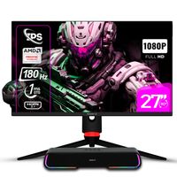 Pack Monitor Gamer 27"" FHD IPS Pivote 180Hz 1Ms + SoundbarBT