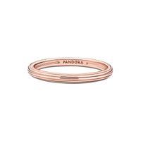 Anillo Recubrimiento en Oro Rosa 14K Pandora Me