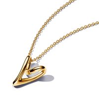 Collar Corazón Forma Orgánica