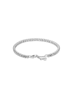 Brazalete de Tenis Reluciente Deslizante Circonia Clara