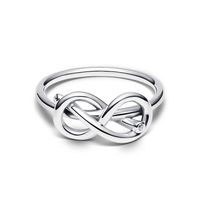 Anillo Nudo Infinito en Plata